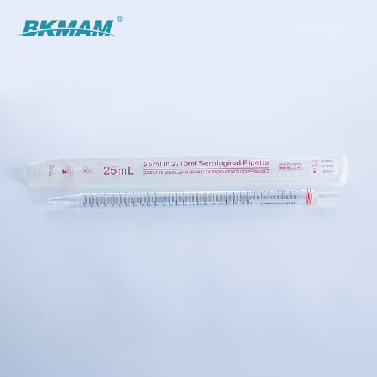 Лабораторные одноразовые пластиковые стерильные 1 мл 2 мл 5 мл 10 мл 50 мл Серологические пипетки Серологические пипетки Лабораторные медицинские измерения Стерильные 1 мл 2 мл 5 мл 10 мл 25 мл, 50 мл