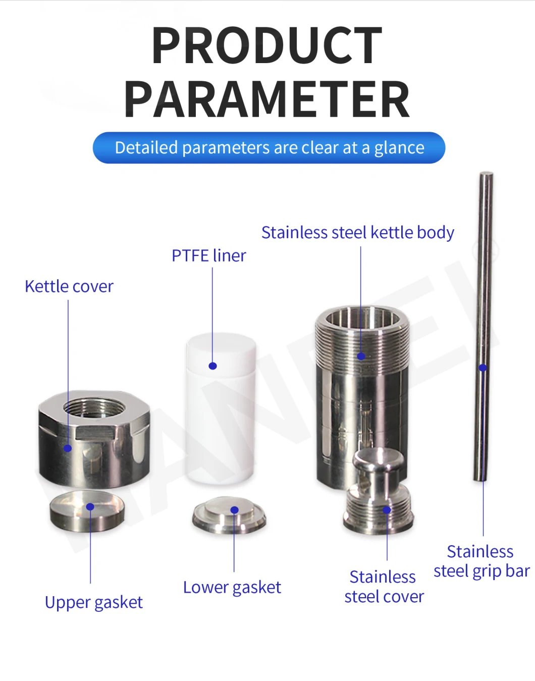 Laboratory Hz-25ml Hydrothermal Synthesis Reactor with Ce